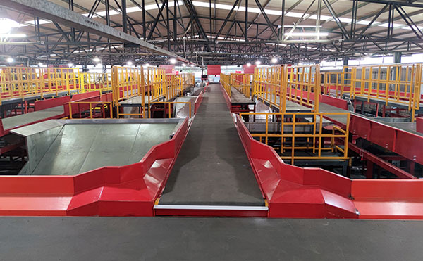 快递包裹分拣机,包裹分拣机,物流快递分拣设备