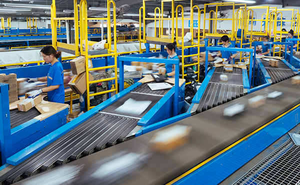 快递包裹分拣机,快递分拣机,体积测量DWS设备